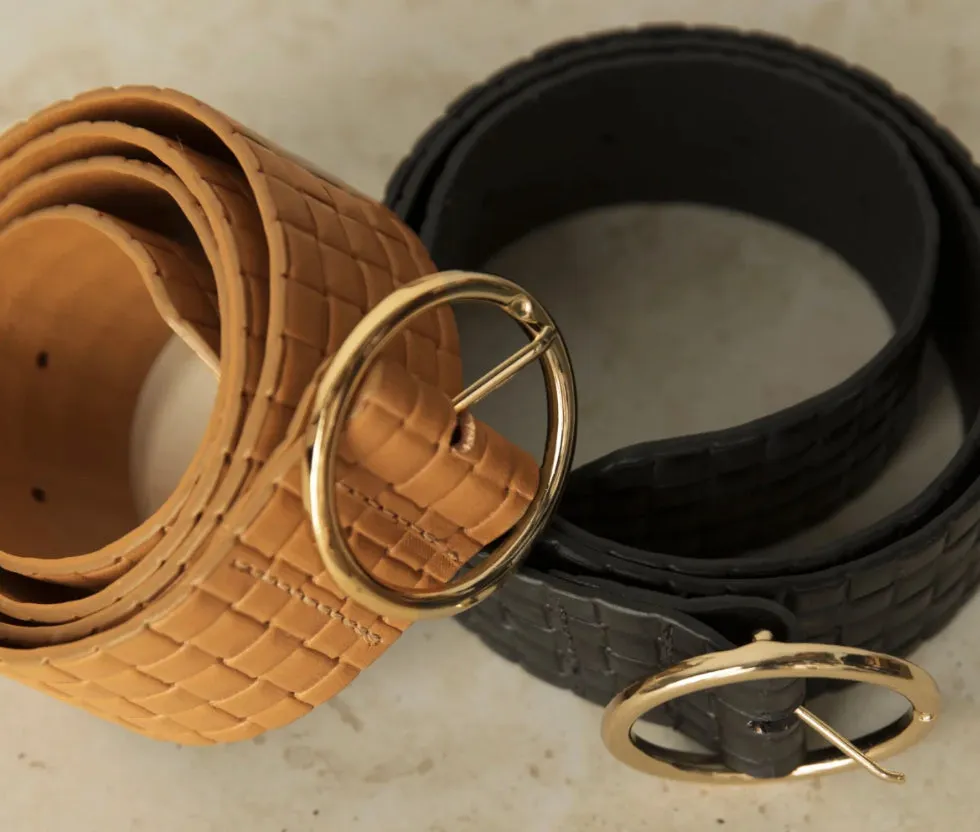Able Braided Black Belt