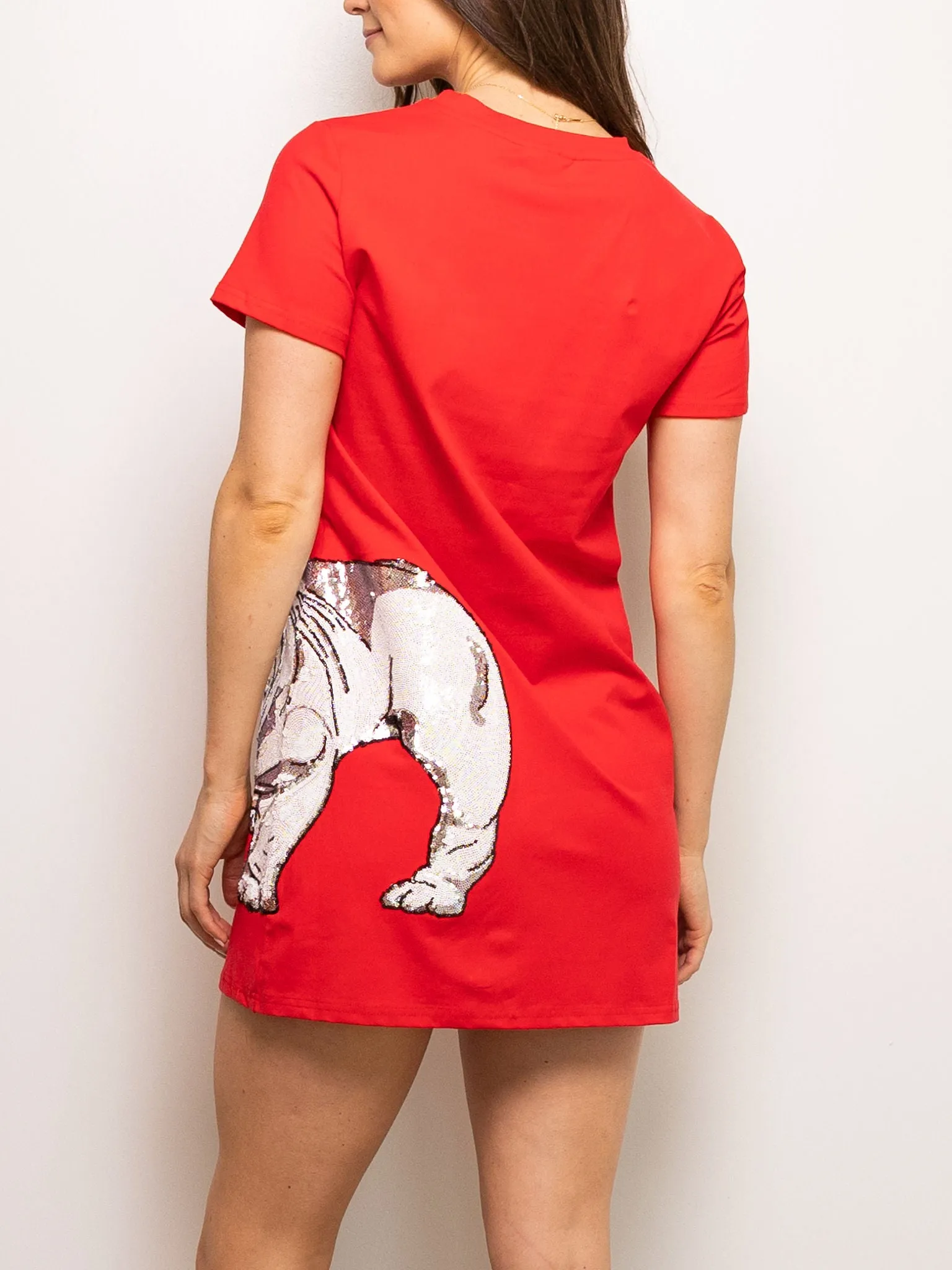 Bulldog Wrap Dress
