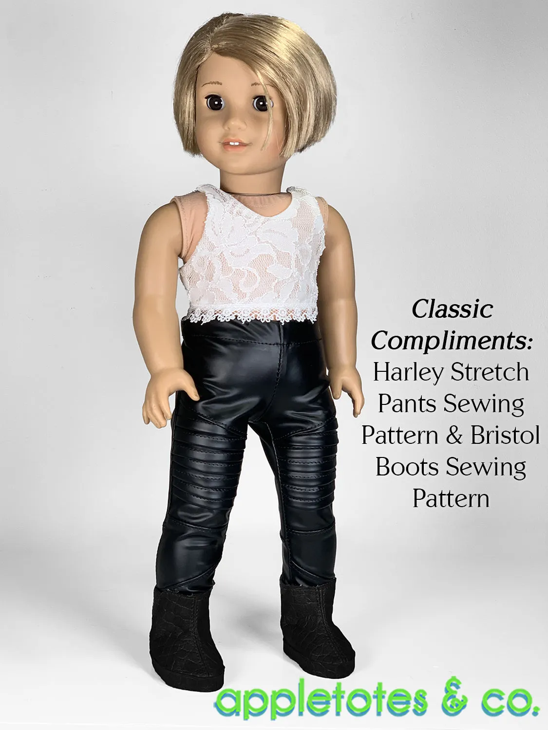 Carrie Halter Top 18 Inch Doll Sewing Pattern