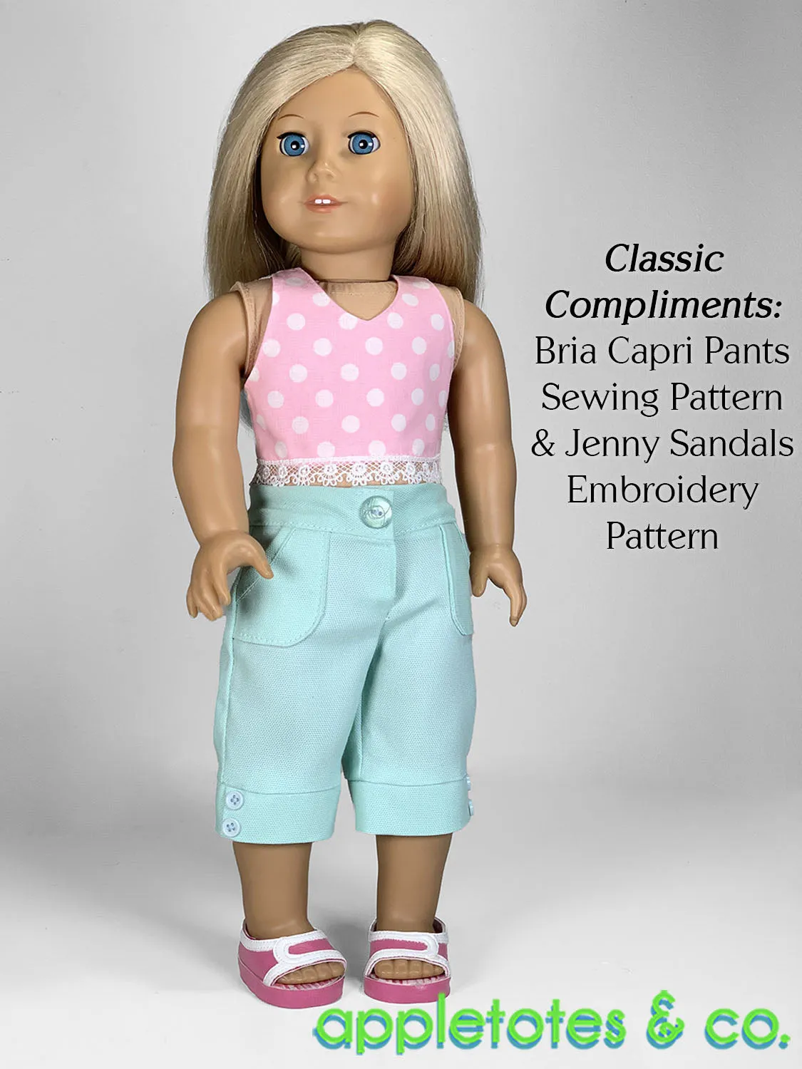 Carrie Halter Top 18 Inch Doll Sewing Pattern