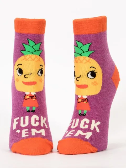 Fuck' Em W-Ankle Socks