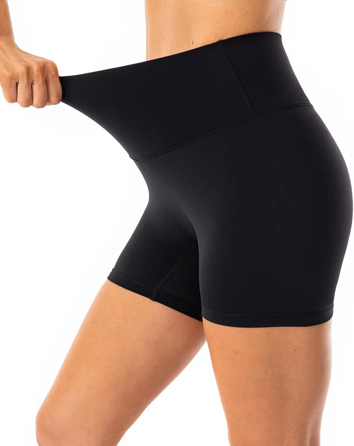 Lavento Women's All Day Soft Biker Shorts 3"/ 5"/ 7" - High Waisted Workout Gym Running Yoga Short