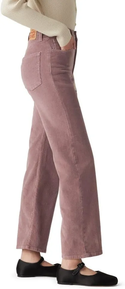 Levi's Women's Ribcage Straight Ankle Zip Jeans