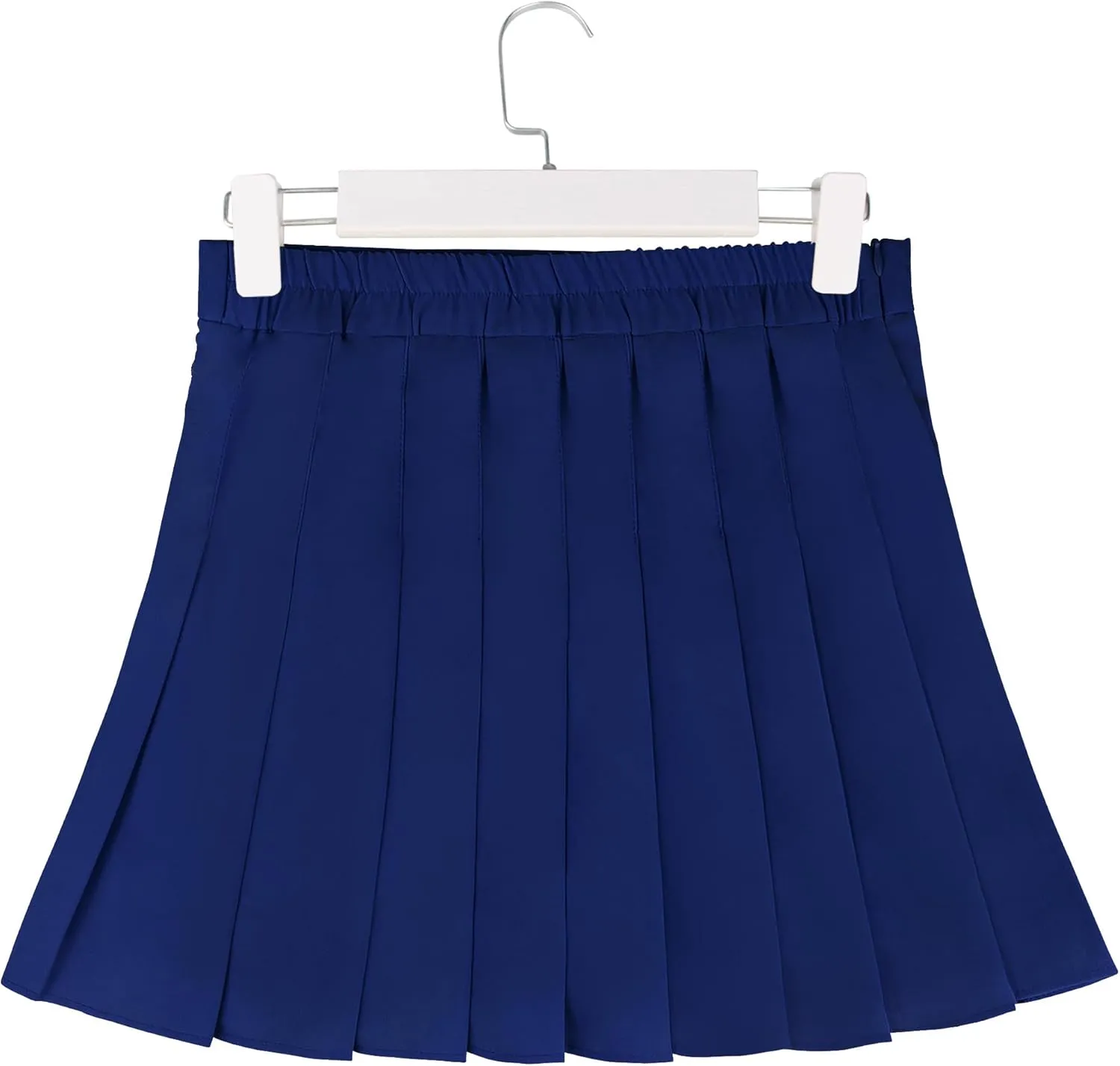 Pleated Skirt for Women Skater Skirt with Shorts Elastic Waist Plus Size Tennis Skirts