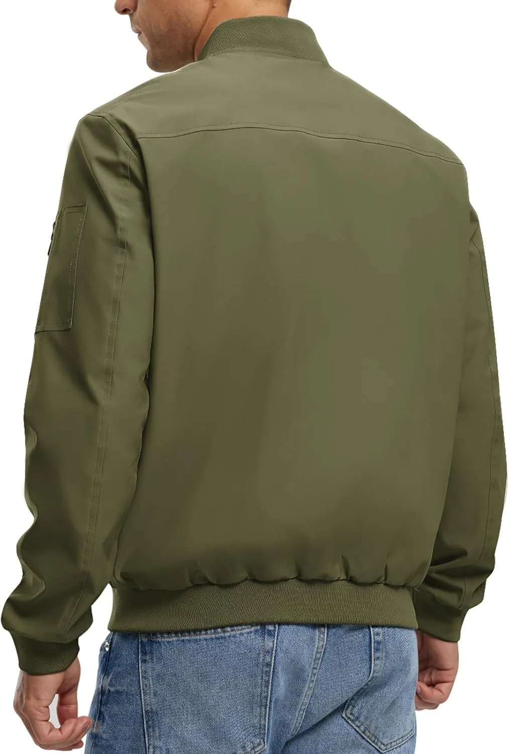 Rdruko Men's Lightweight Bomber Jacket Causal Fashion Stylish Windbreaker Light Jacket