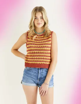 Sirdar - Vest in DK - Crochet Pattern 10526