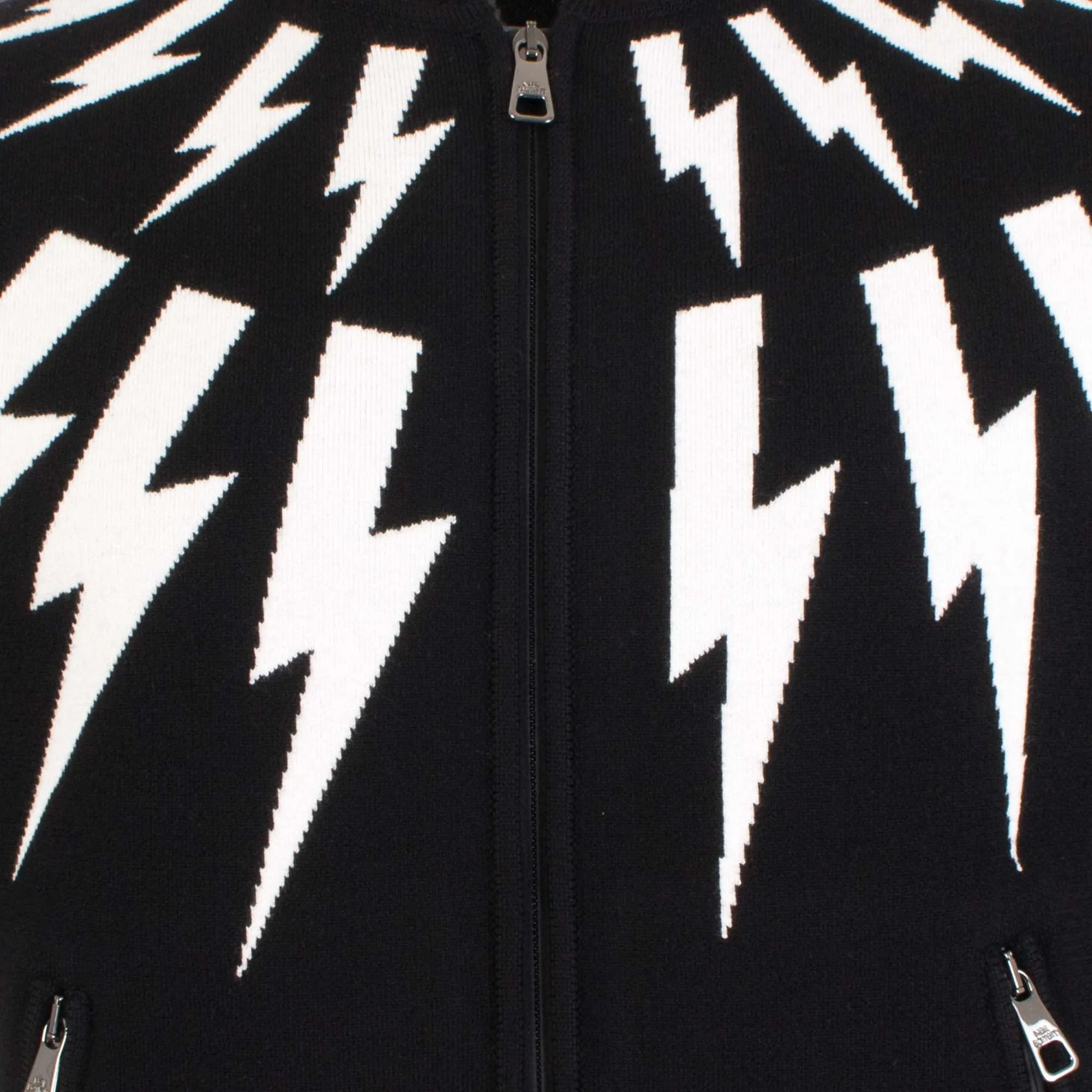 Thunderbolt Double Face Bomber Jacket