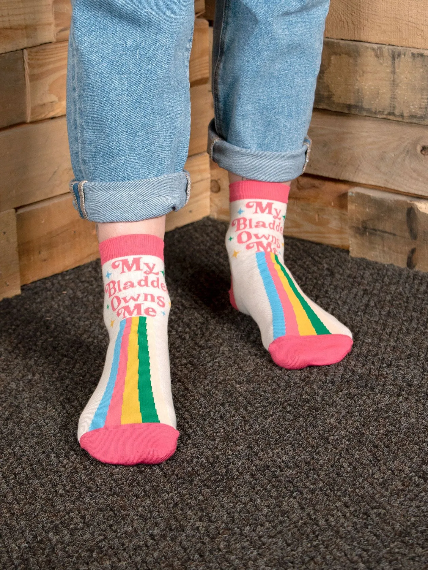 Women's My Bladder Owns Me Ankle
